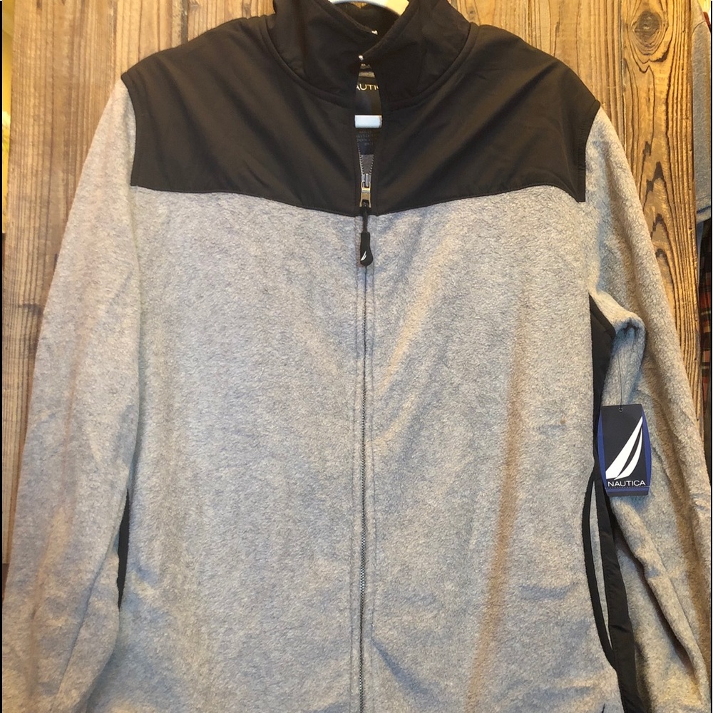 Nautica Womens / Mens Fleece Jacket Size Med NWT